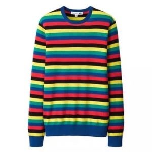 J.W. Anderson for Uniqlo multi color striped wool sweater. Mens S. Worn once.